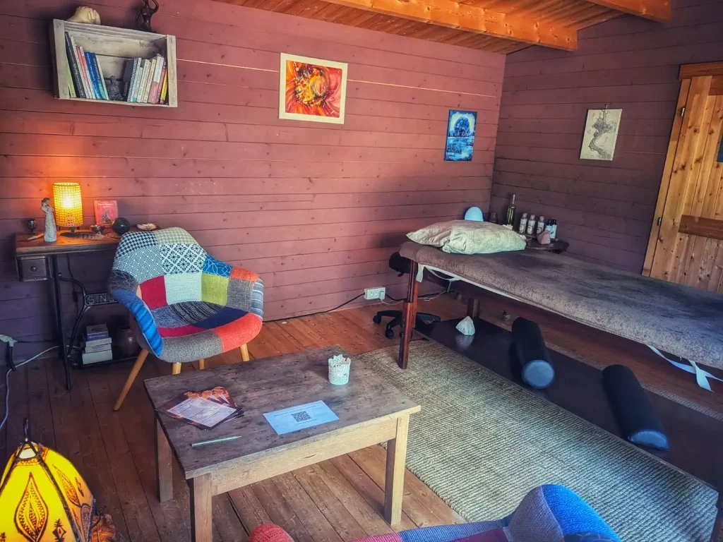 chalet massage bien etre coteau des fadets